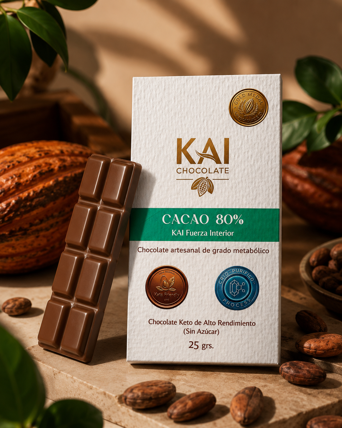 Cacao 80% · Fuerza Interior