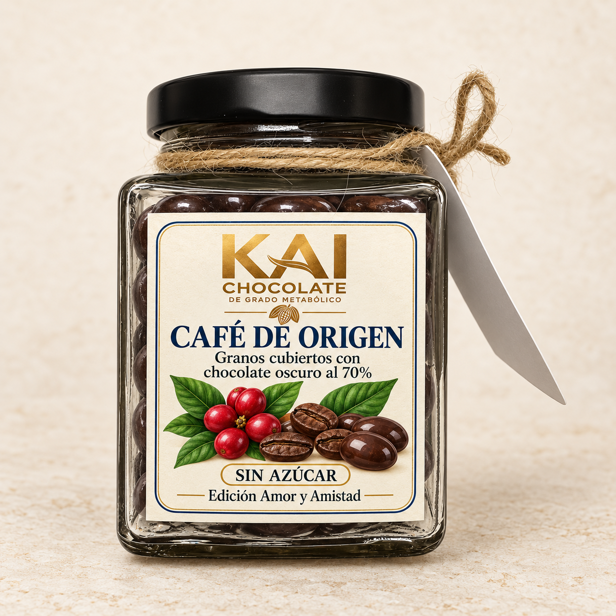 Café de origen · Frasco