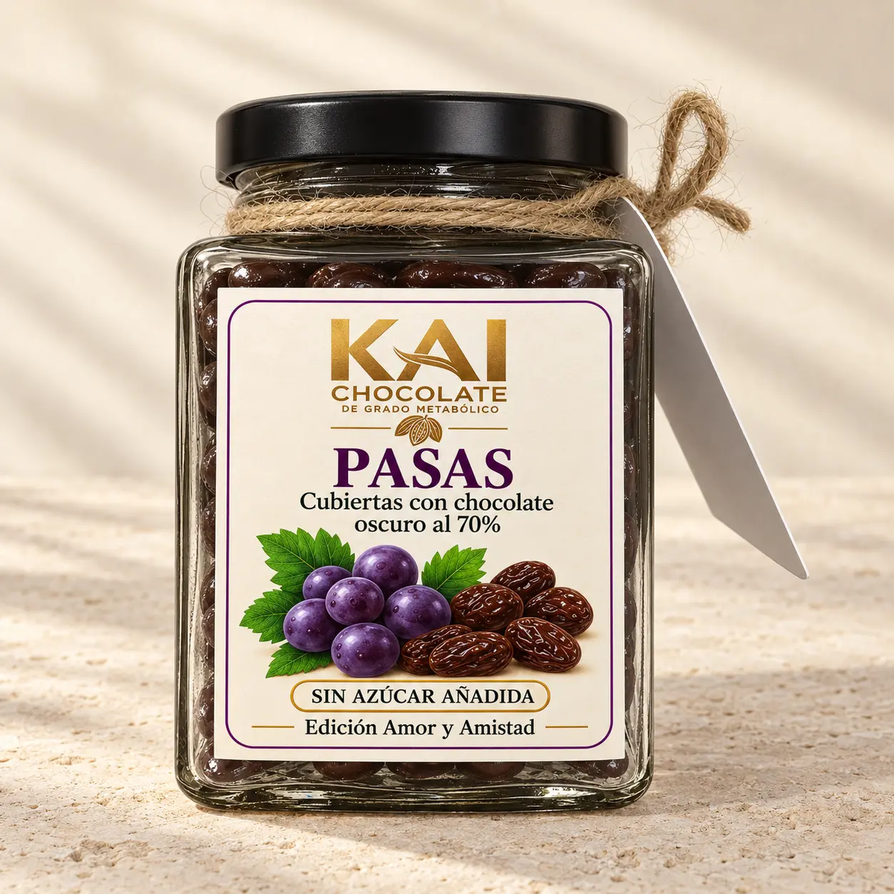 Pasas · Frasco