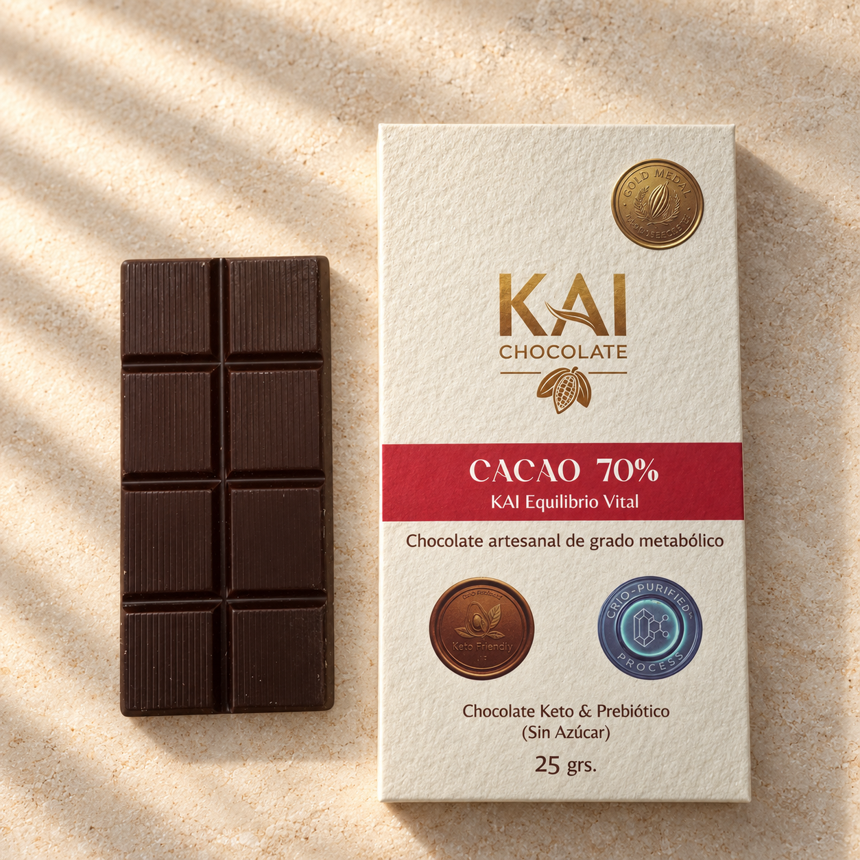 Cacao 70% · Equilibrio Vital