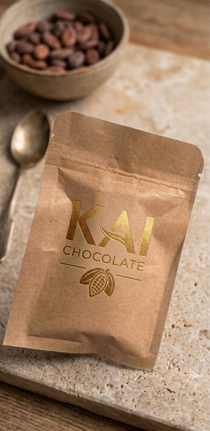 KAI Chocolate de Mesa 100% Cacao | Ritual de Origen (Artesanal)